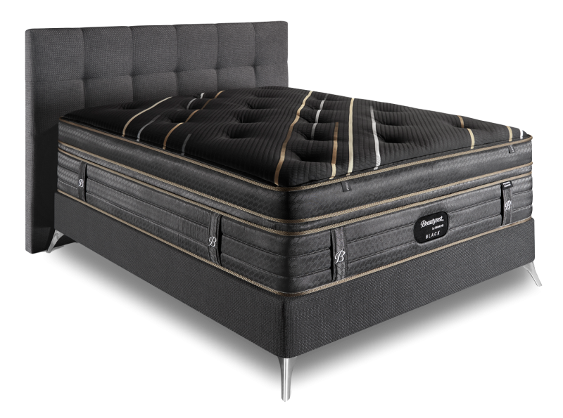 beautyrest black precious plush euro-top queen mattress